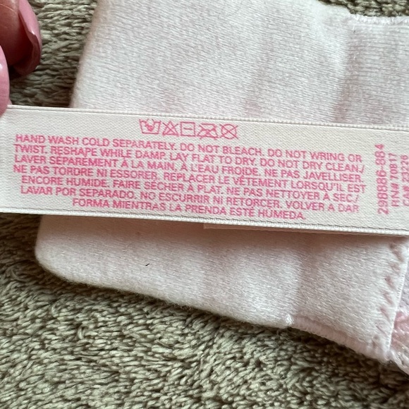 Victoria’s Secret Pink Lace Dream Angels Strapless Bra Women's Size 36DD - Picture 11 of 11